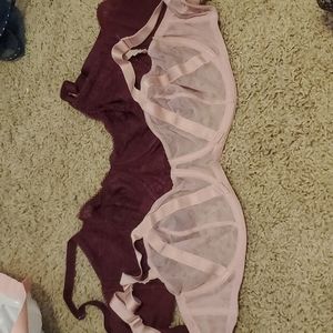 34ddd unlined Victoria's secret bras bundle of 2